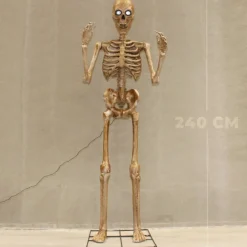 Kæmpe Skelet Med Lyd 240 cm