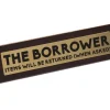 Kontor Titel Skilt - The Borrower