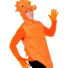 Korte Handsker Orange