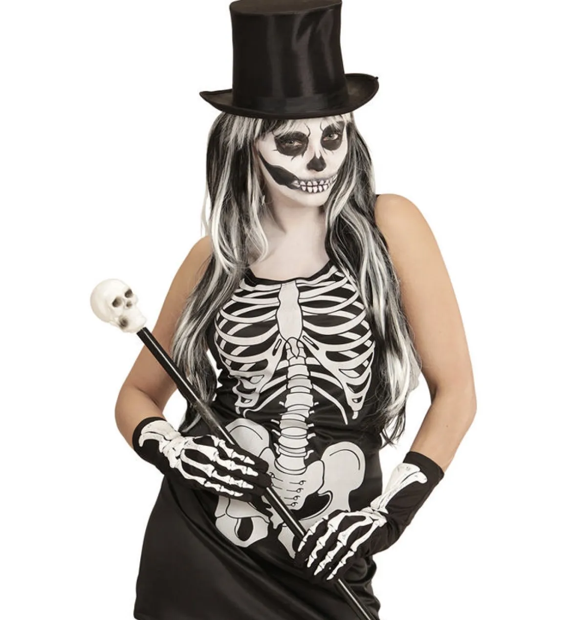Korte Skelet Handsker