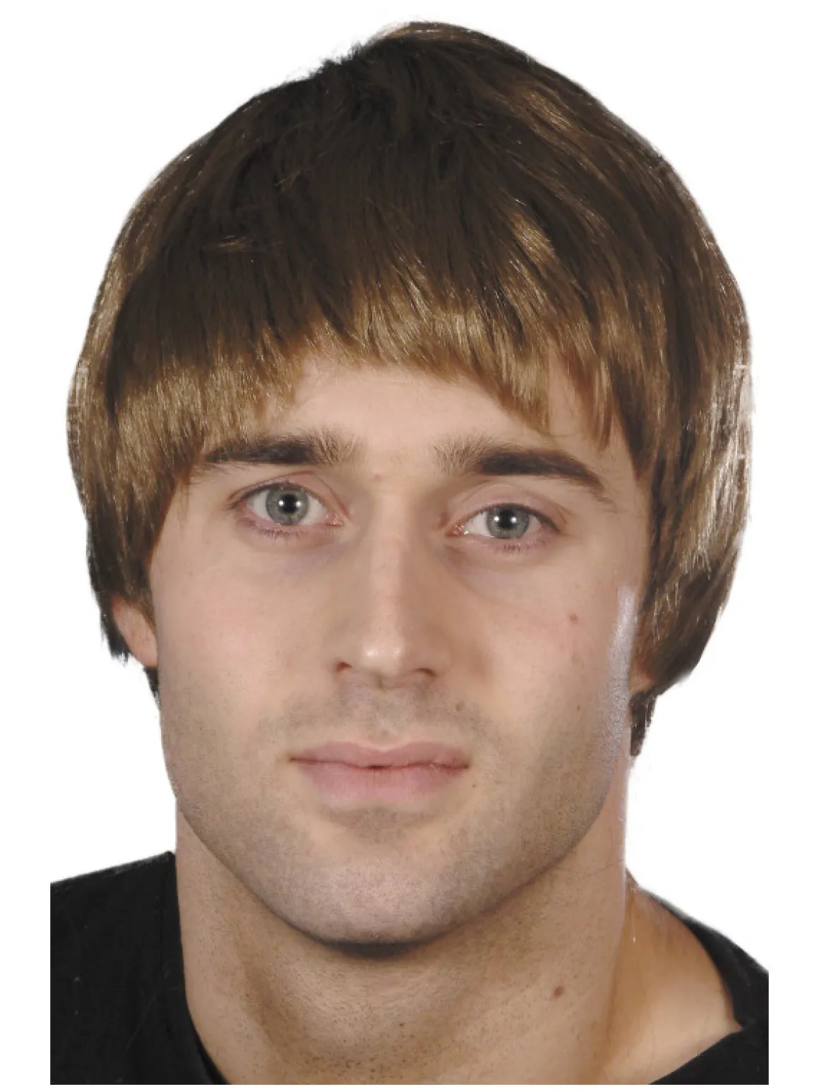 Kort Herre Paryk Brun
