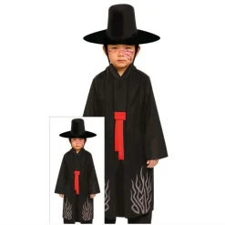 K-Pop Dæmon Børnekostume Sort
