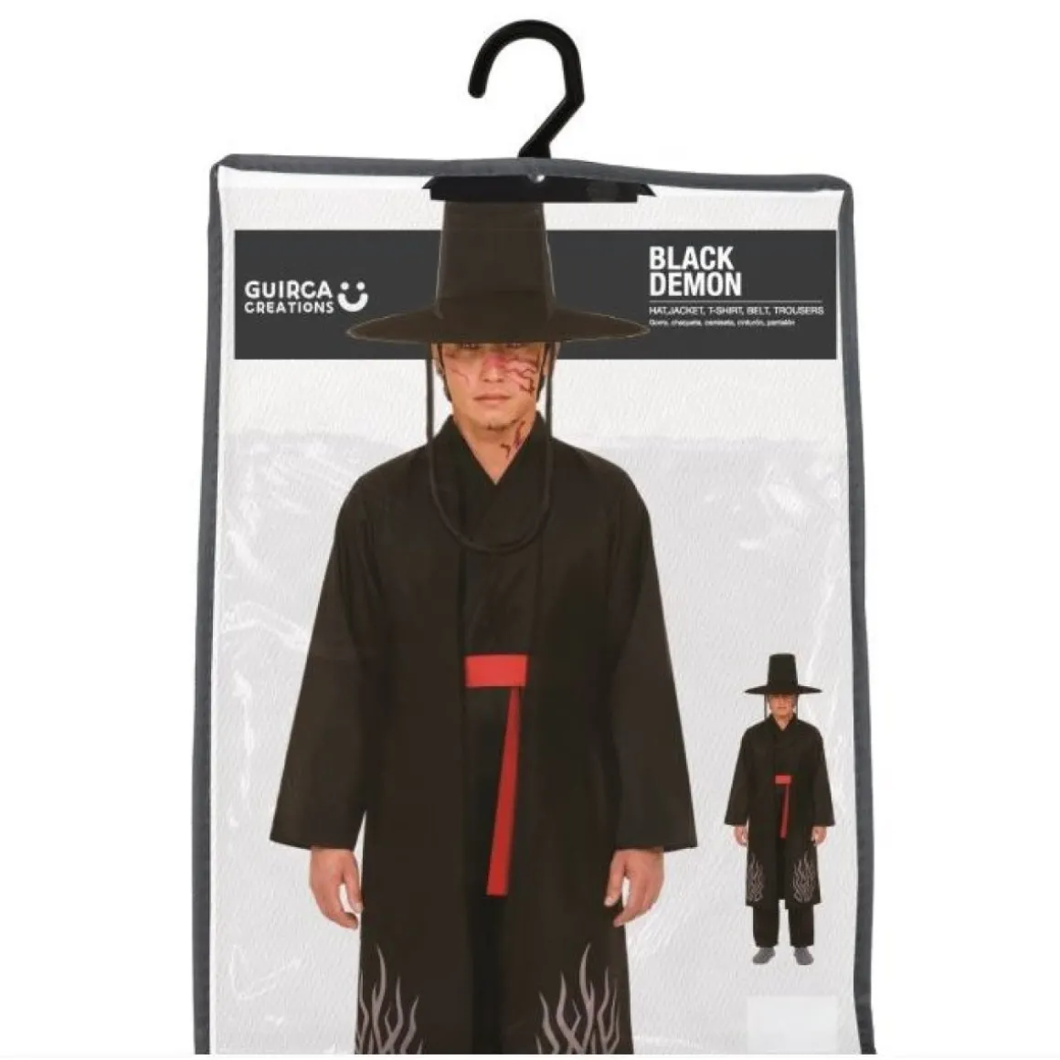 K-Pop Dæmon Kostume Sort