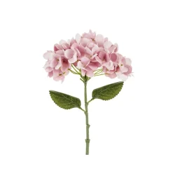 Kunstig Hortensia Blomst Lyserød