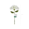 Kunstig Hortensia Blomst Hvid