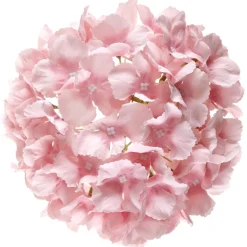 Kunstig Hortensia Blomsterhoved Lyserød