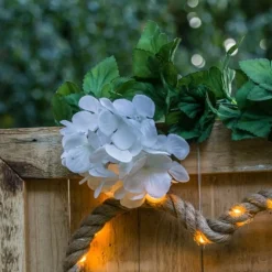 Kunstig Hortensia Guirlande