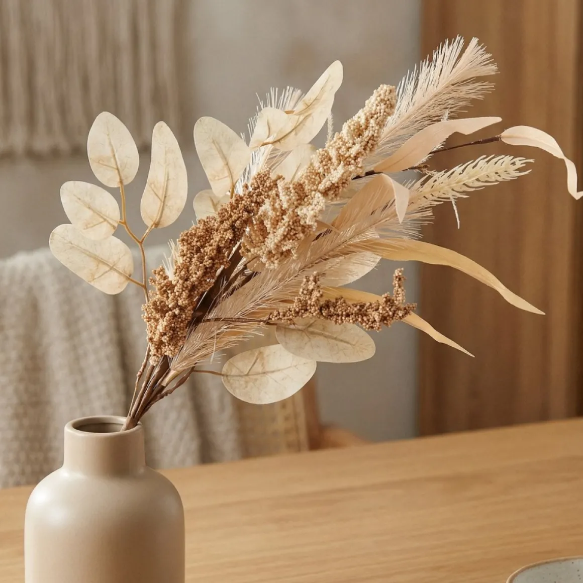 Kunstig Høstgren Beige
