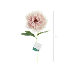 Kunstig Pæon Blomst Lyserød
