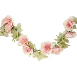 Kunstig Rose Guirlande Rosa