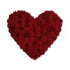 Kunstig Blomster Hjerte Vægophæng