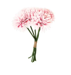 Kunstig Dahlia Buket Lyserød