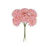Kunstige Mini Hortensia Blomster Lyserød