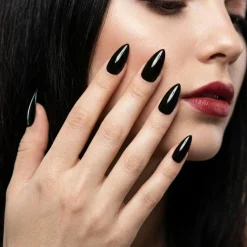 Kunstige Negle Stiletto Sort