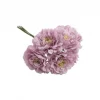 Kunstig Kamelia Mini Blomsterbuket Lilla