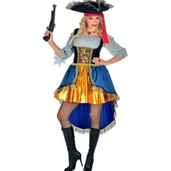 Kvindelig Piratkaptajn Kostume