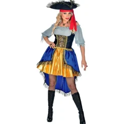 Kvindelig Piratkaptajn Kostume
