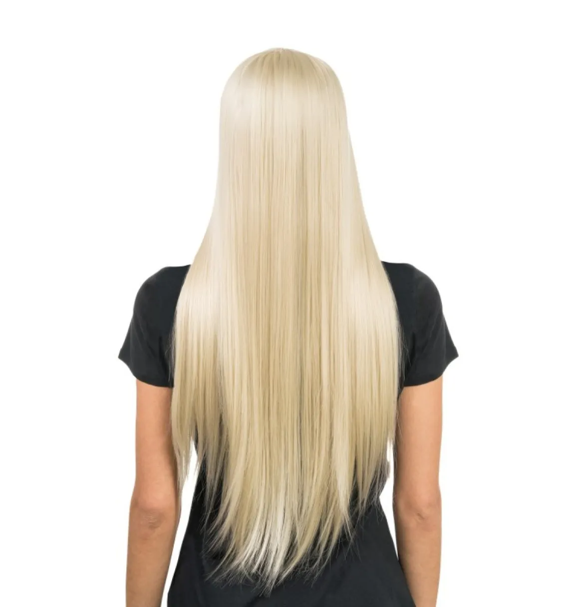 Lang Glat Paryk Blond