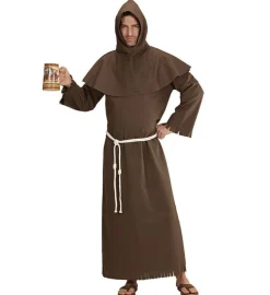 Lang Munkekåbe Kostume