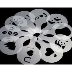 Latte Art Stencils 16 stk