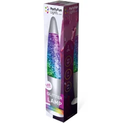 LED Glitter Lampe