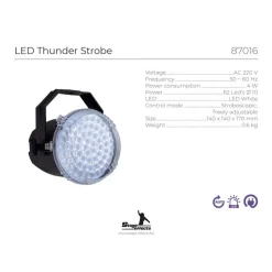 LED Stroboskoplys