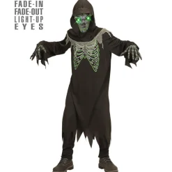LED Grim Reaper Børnekostume