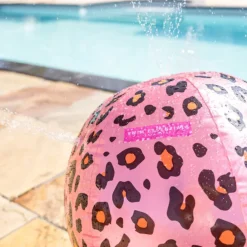 Leopard Sprinkler Bold Lyserød