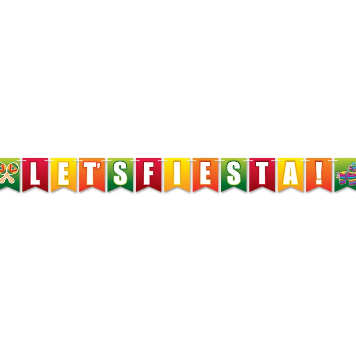 Let's Fiesta Flagguirlande