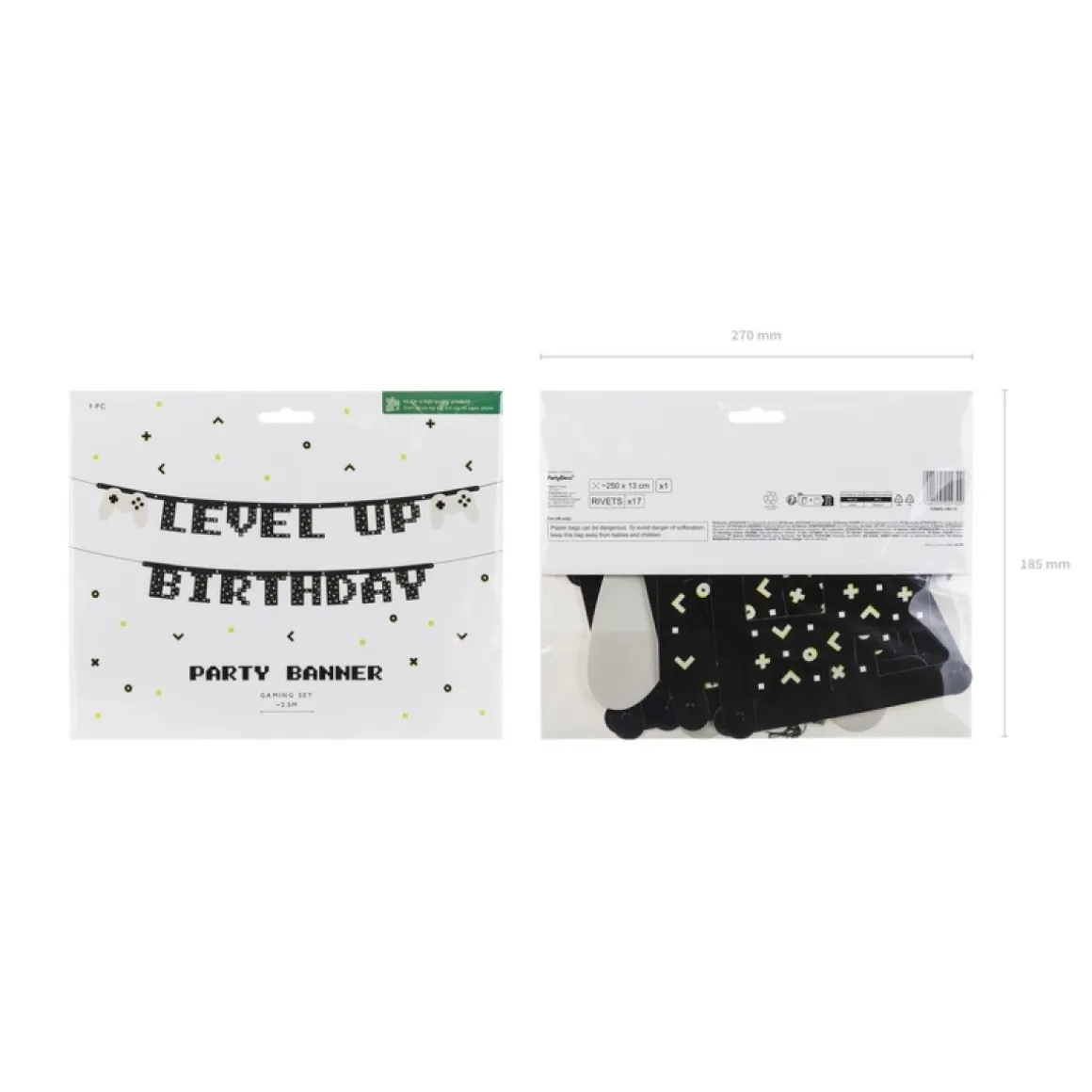 Level Up Birthday Guirlande