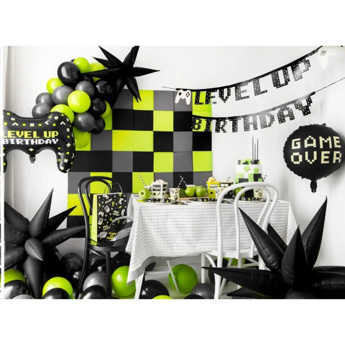 Level Up Birthday Guirlande