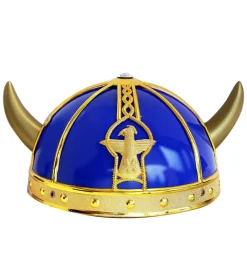Lille Vikingehjelm Blå