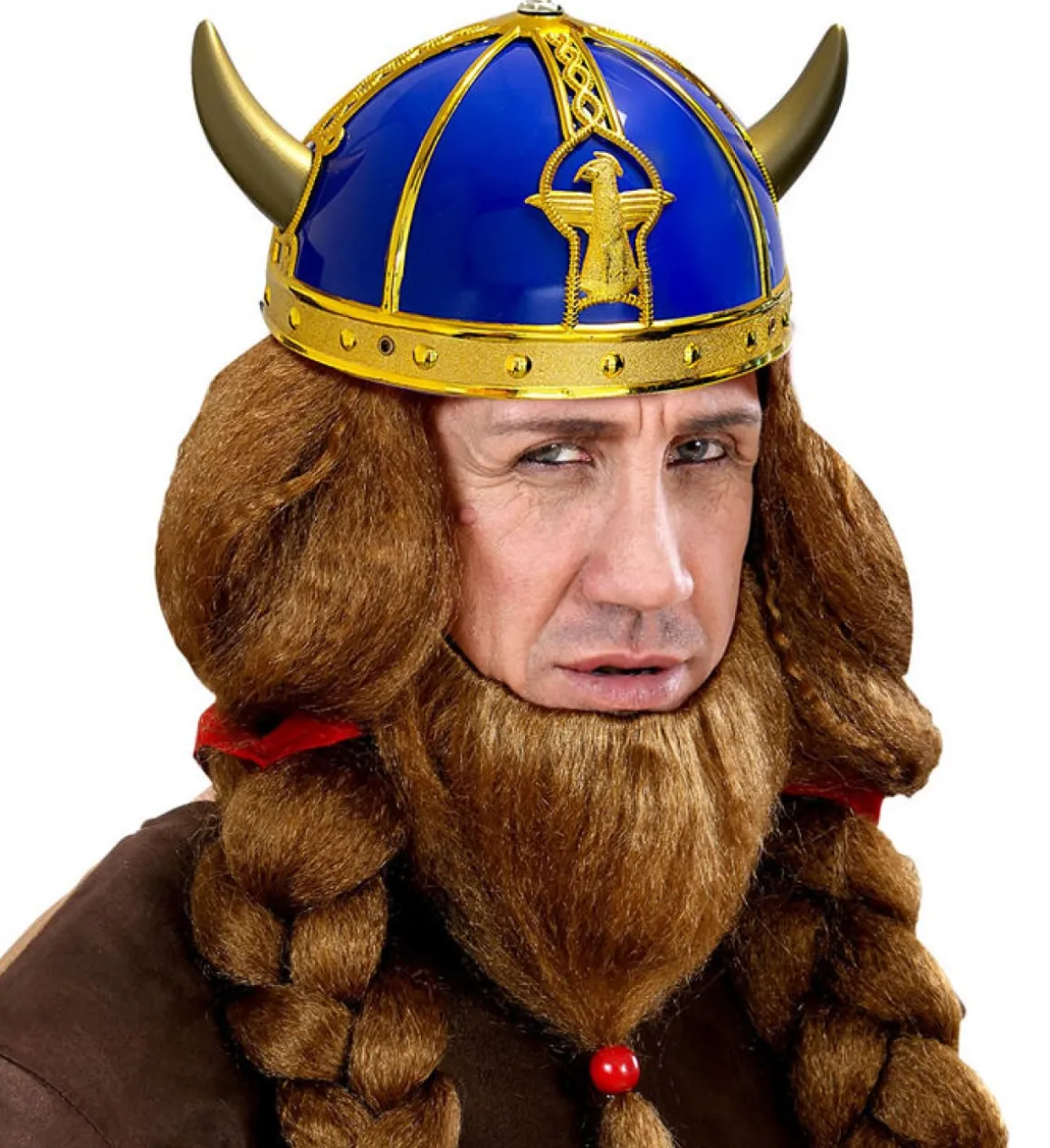 Lille Vikingehjelm Blå