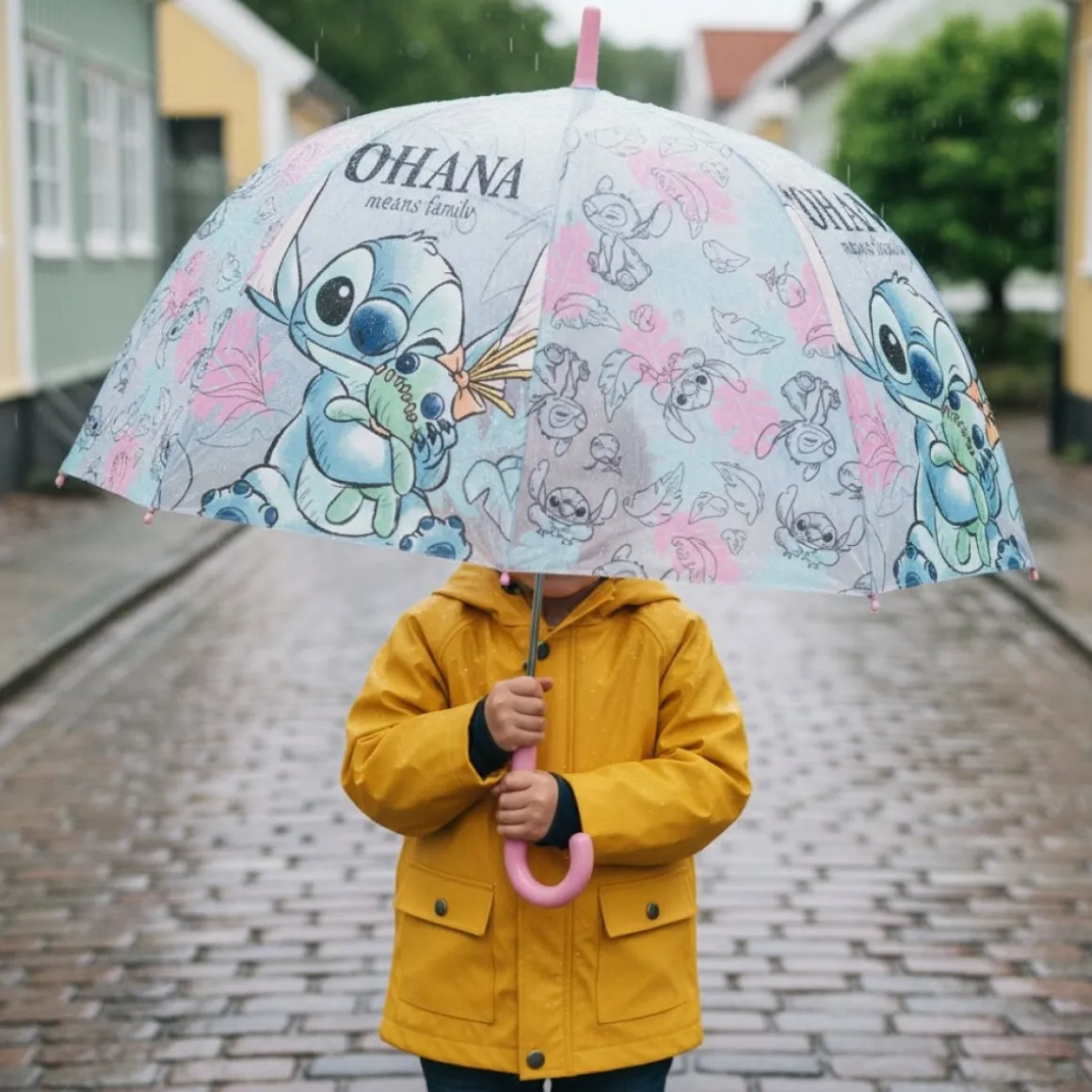 Lilo & Stitch® Paraply Lyseblå