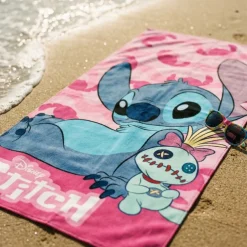 Lilo & Stitch® Scrump Strandhåndklæde Lyserød