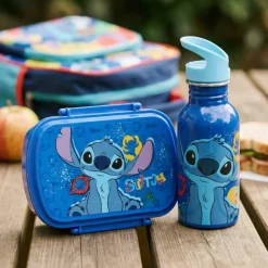 Lilo & Stitch® Madkasse & Rustfri Stål Drikkedunk Sæt