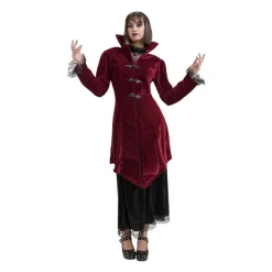 Linda Vampyr Kostume Mørkerød