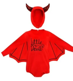 Little Devil Babykostume Rød