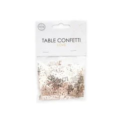 Love Konfetti Rosaguld