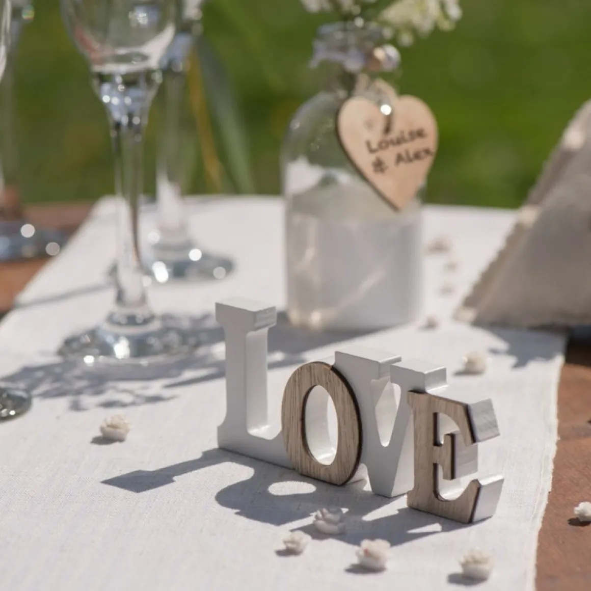 Love Træ Dekoration