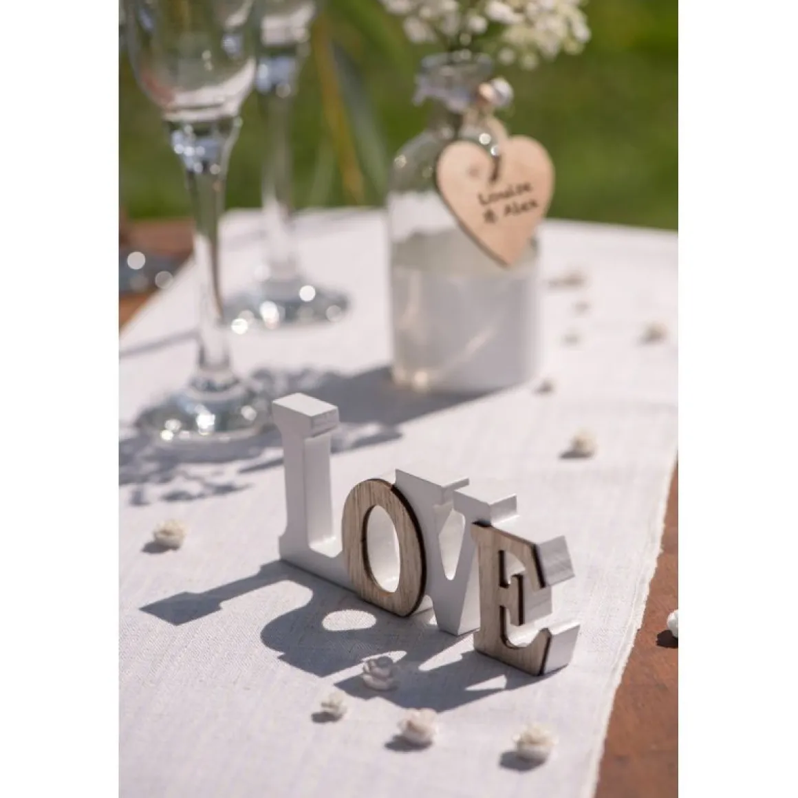 Love Træ Dekoration