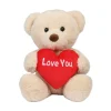 Love You Bamse Beige/Rød