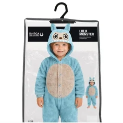 Lulu Monster Børnekostume Blå