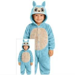 Lulu Monster Børnekostume Blå