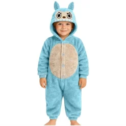 Lulu Monster Børnekostume Blå