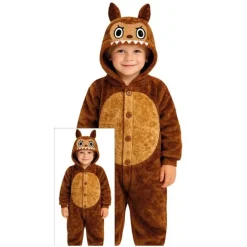 Lulu Monster Børnekostume Brun