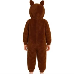 Lulu Monster Børnekostume Brun