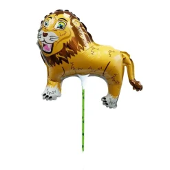Løve Folieballon På Pind