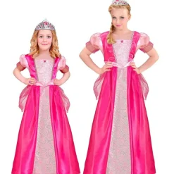 Lyserød Prinsesse Børnekostume