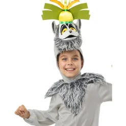 Madagascar® Kong Julien Børnekostume